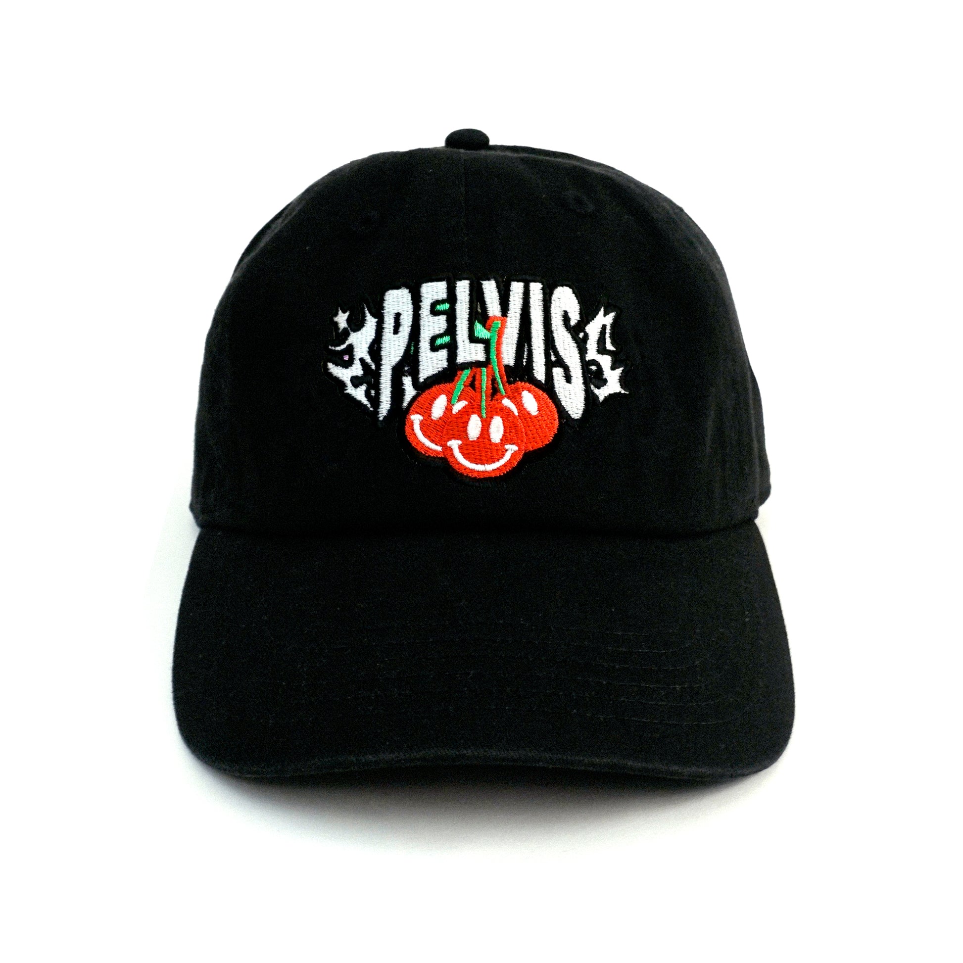 CHERRY ARC 6 PANEL CAP BLACK