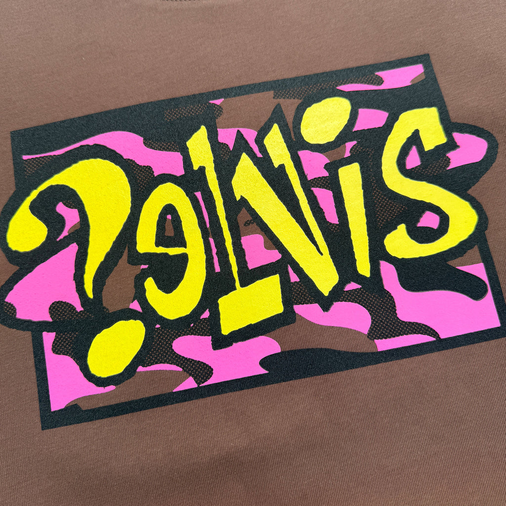 OVALO LOGO SS TEE BROWN