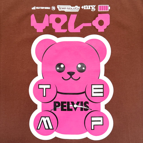 GUMMY PALS TEE BROWN