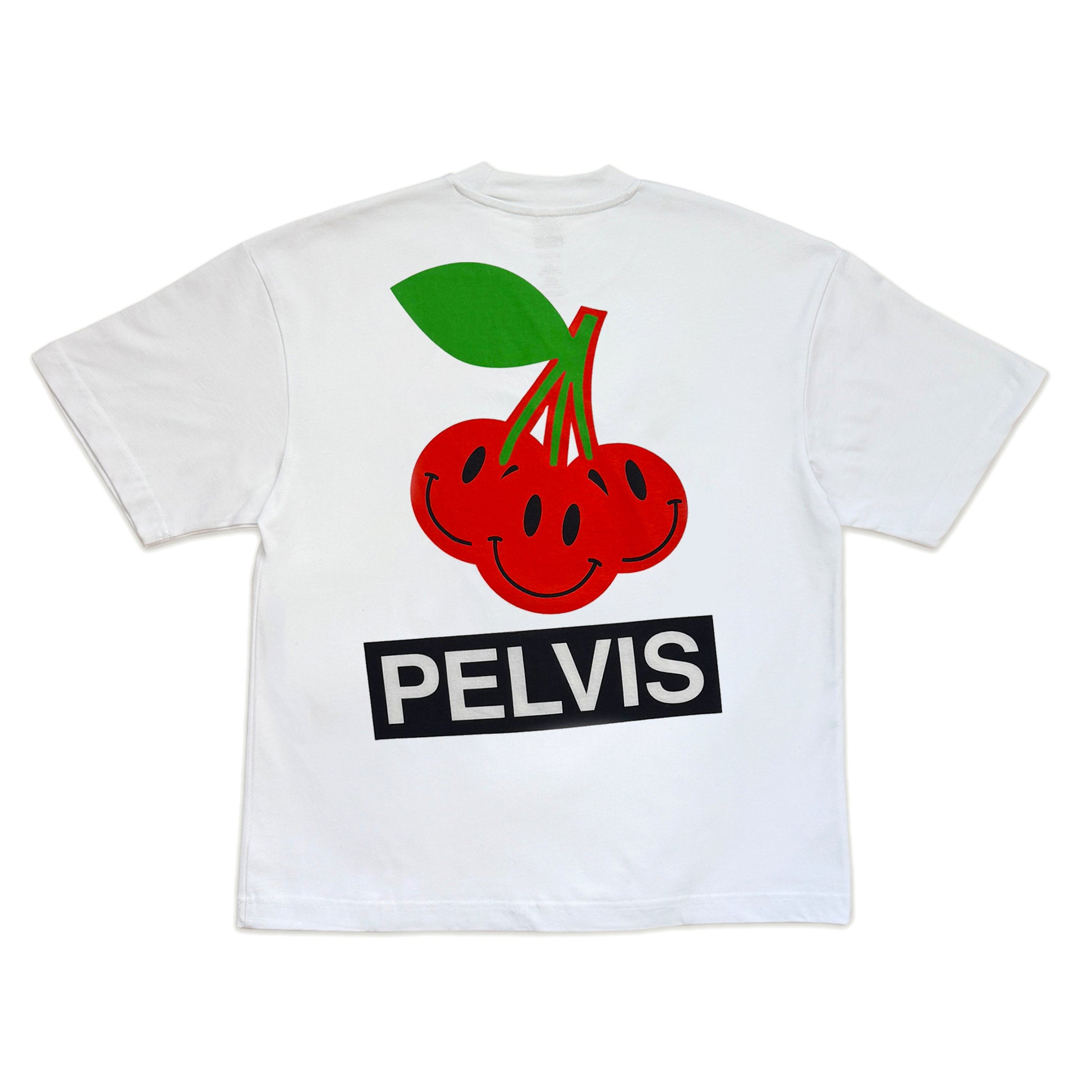 CH3RRY LOGO SS TEE WHITE