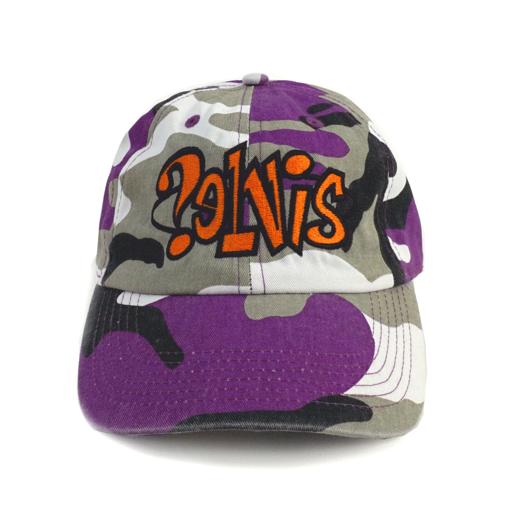 OVALO 6 PANEL CAP PURPLE CAMO